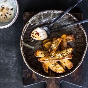 Ropogós hasábburgonya