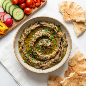 Vegán Padlizsánkrém